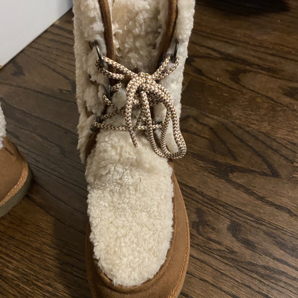 furry boots, super comfortable!!